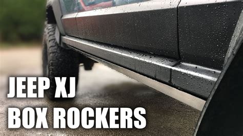 jeep xj box steel rockers|jeep outer rocker repair.